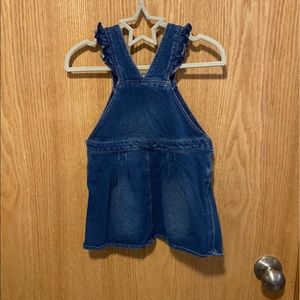 Overall Denim Dress